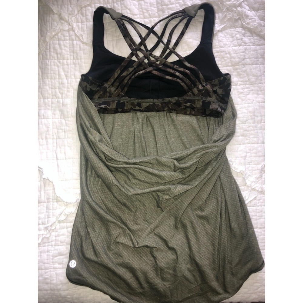 Lulu lemon camo tank